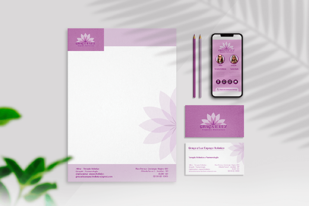 Graca e Luz letterhead