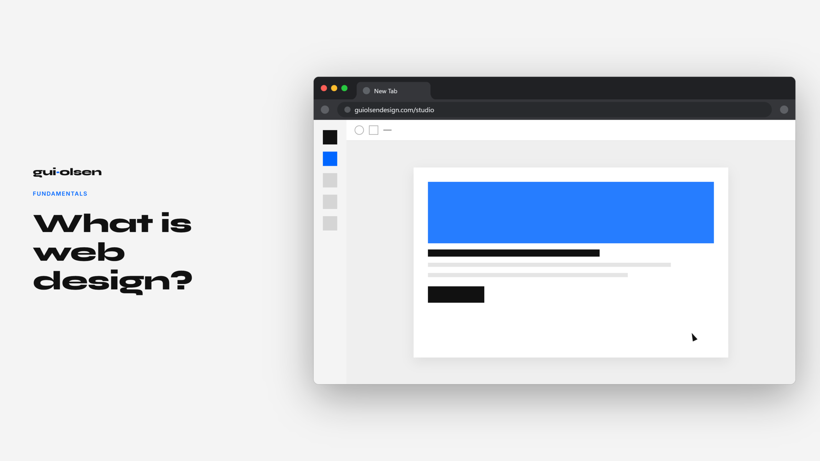 What is web design?