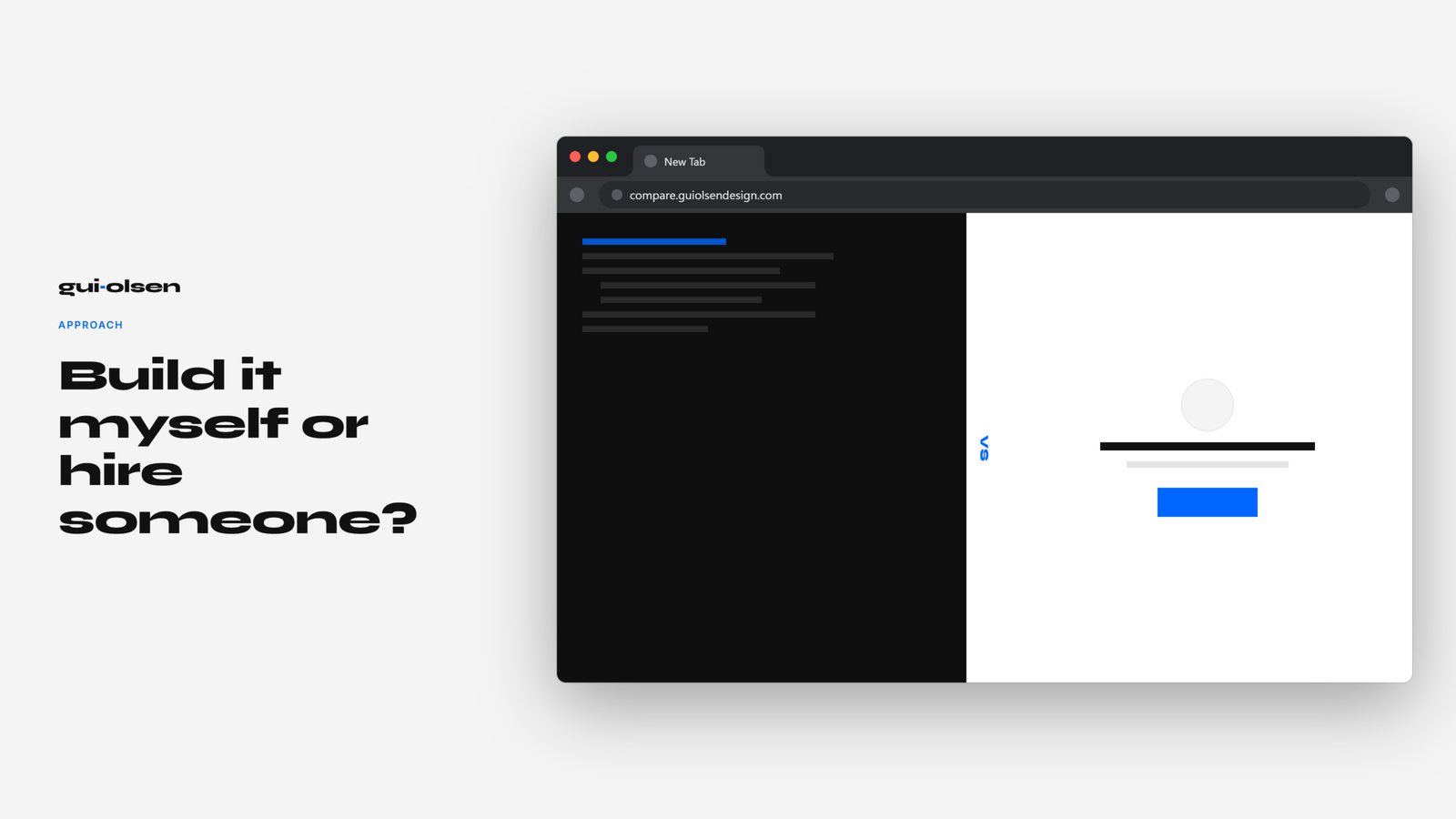 Build a website myself or hire someone?