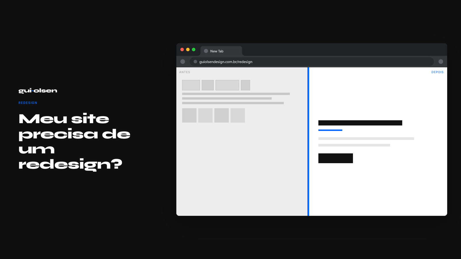 Meu site precisa de um redesign?